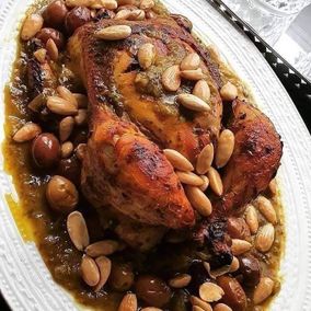 poulet aux amandes